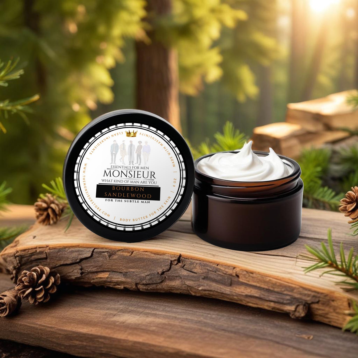 Bourbon Sandalwood Body Cream