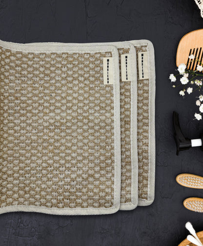 Exfoliating Wash Cloths (The 3 Pack)