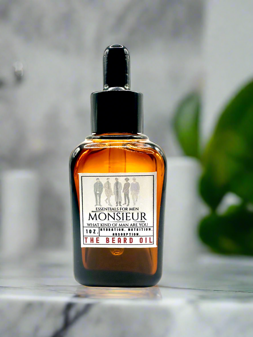 Leather and Brandy Beard Oil
