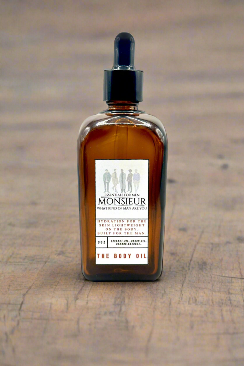 Leather and Brandy Body Oil