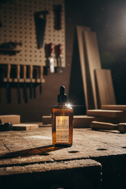 Leather and Brandy Body Oil