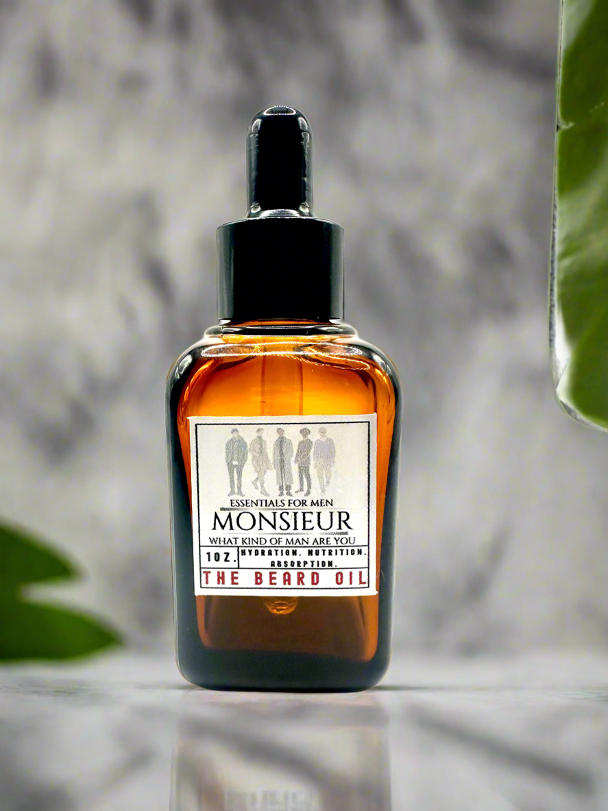 Leather and Brandy Beard Oil