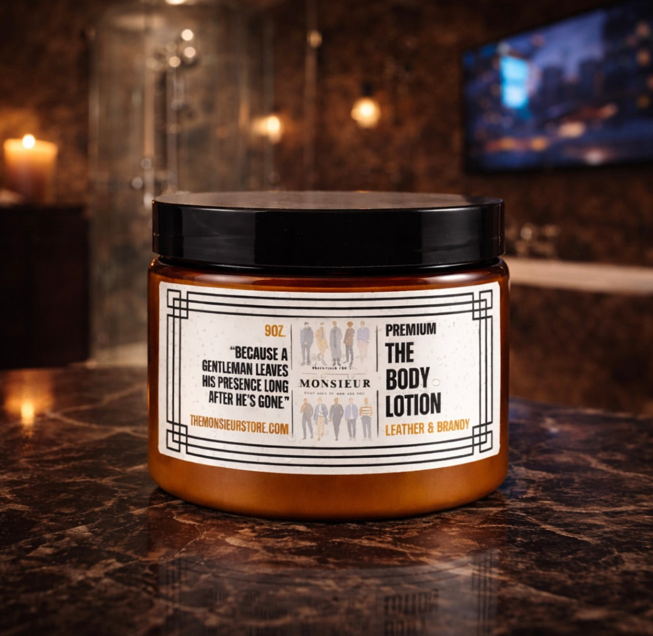 Leather & Brandy Body Lotion